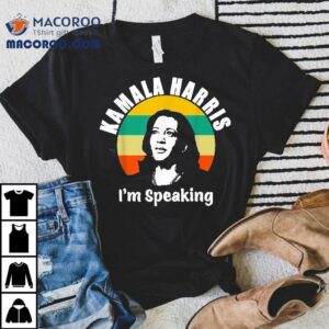 Vice President Kamala Harris Vintage I’m Speaking Shirt