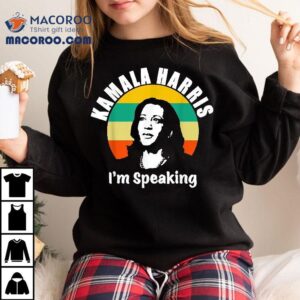 Vice President Kamala Harris Vintage I M Speaking Tshirt