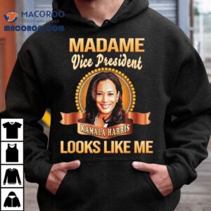 Vice President Kamala Harris Vp Looks Like Me Black History Tshirt