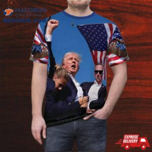 Vote For Trump 2024 Fight 3D Shirt