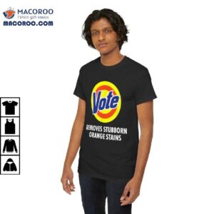 Vote Removes Stubborn Orange Stains Shirt 1 Vote Removes Stubborn Orange Stains Shirt