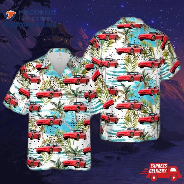 1988 Pontiac Fiero Gt Hawaiian Shirt