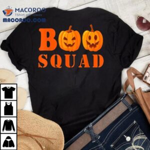 Boo Squad Funny Halloween Pumpkins Shirt