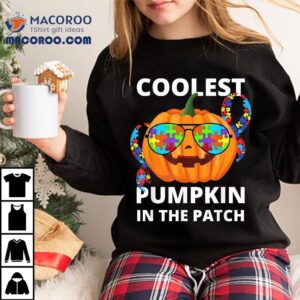 Coolest Pumpkin In The Patch Autism Halloween Shirt Coolest Pumpkin In The Patch Autism Halloween Shirt