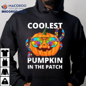 Coolest Pumpkin In The Patch Autism Halloween Shirt 3 Coolest Pumpkin In The Patch Autism Halloween Tshirt