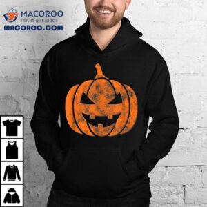 Cute Funny Retro Vintage Halloween Pumpkin Shirt