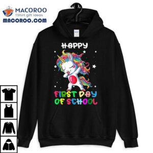 First Day Of School Unicorn Teachers Back To Shirt