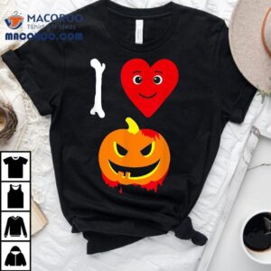 Halloween Pumpkin I Love Scary For Kids Teens Shirt