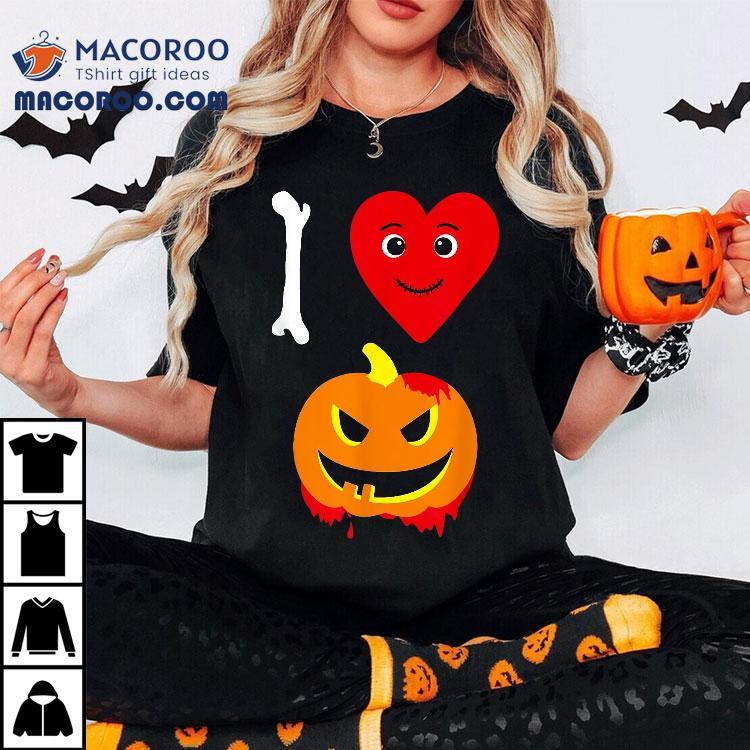 Halloween Pumpkin I Love Scary For Kids Teens Shirt Halloween Pumpkin I Love Scary For Kids Teens Shirt