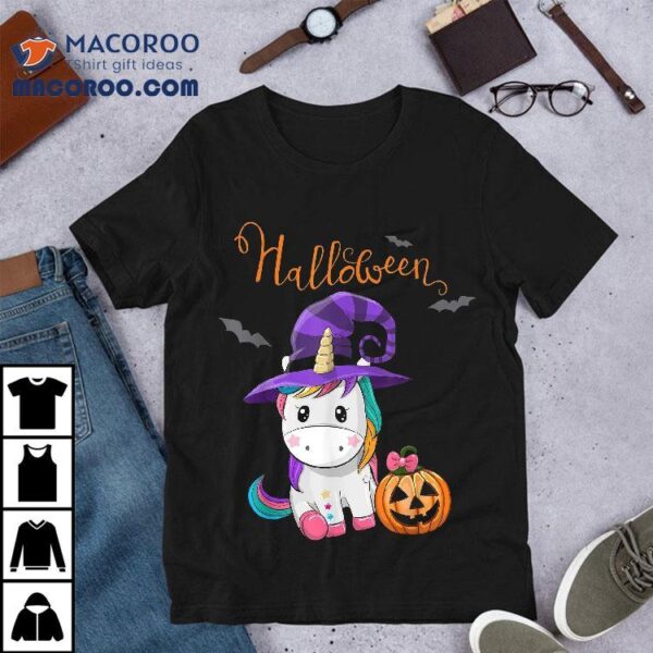 Halloween Unicorn – Witch Shirt