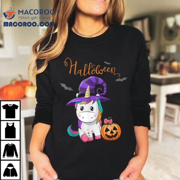 Halloween Unicorn – Witch Shirt