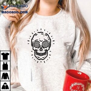 Hypno Skull Mesmerizing Halloween Vibes Tank Top Tshirt