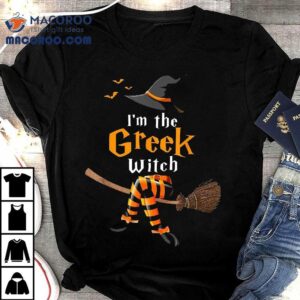 I M The Greek Witch Halloween Costume Witches Tshirt