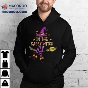 I’m The Sassy Witch Halloween Matching Group Costume Shirt