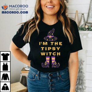 I M The Tipsy Witch Matching Group Halloween Tshirt