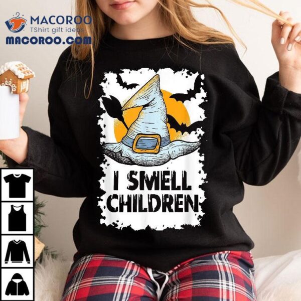 I Smell Children Shirt Funny Witches Halloween Costume