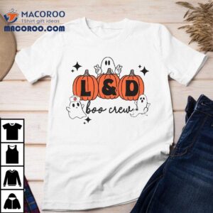 Labor And Delivery Nurse Halloween Pumpkins Ghosts Tshirt