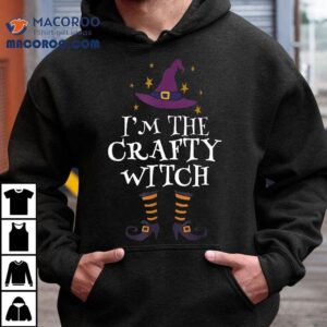 Matching Halloween Costume I M The Crafty Witch Tshirt