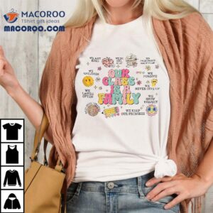 Our Class Is A Family Funny Back To School Tshirt