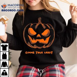 Scary Pumpkin Halloween Graphic Tshirt