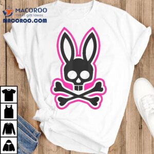 Scary Skull And Crossbones Bad Rabbit Horror Bunny Halloween Shirt