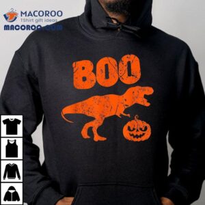 T Rex Dinosaur Pumpkin Unique Funny Halloween Tshirt