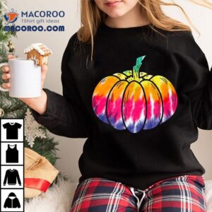 Tie Dye Pumpkin Fall Autumn And Halloween Shirt 2 Tie Dye Pumpkin Fall Autumn And Halloween Tshirt