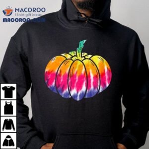Tie Dye Pumpkin Fall Autumn And Halloween Shirt 3 Tie Dye Pumpkin Fall Autumn And Halloween Tshirt