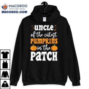 Uncle Of The Cutest Pumpkins In Patch Halloween Tshirt