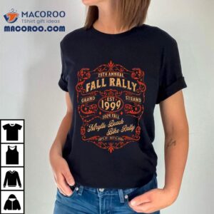 Th Annual Fall Rally Grand Est Strand Fall Myrtle Beach Bike Rally Tshirt
