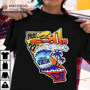 Tour In Costa Mesa Ca On August Tshirt