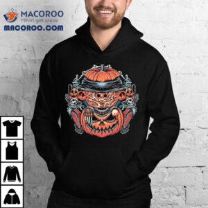 A Cute Freddy Krueger In A Jack O Lantern Halloween Tshirt