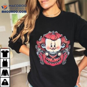 A Cute Pennywise In A Jack O Lantern Halloween Tshirt