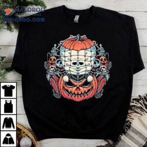 A Cute Pinhead In A Jack O Lantern Halloween Tshirt