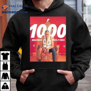 A’ja Wilson 1000 Greatness Does It First Shirt