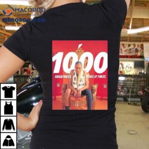 A’ja Wilson 1000 Greatness Does It First Shirt