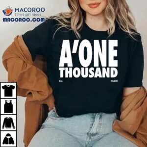 A’ja Wilson A’one Thousand Shirt