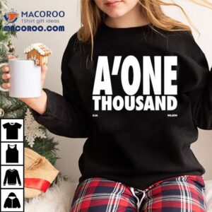 A Ja Wilson A One Thousand Tshirt