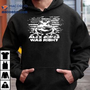 Alex Jones Was Right About Frogs Tshirt