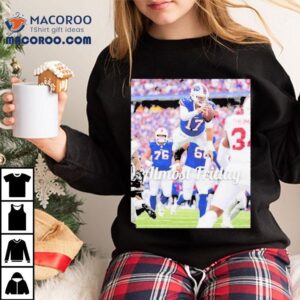 Almost Friday Hurdle Buffalo Bills Tshirt