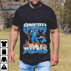 Angry Runs 2024 Detroit Lions David Montgomery Shirt