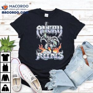 Angry Runs Monster Cartoon Shirt Angry Runs Monster Cartoon Shirt