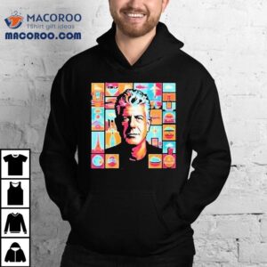 Anthony Bourdain Collage Ar Tshirt
