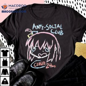 Anti Social Club Closed Hrs Draw Tshirt