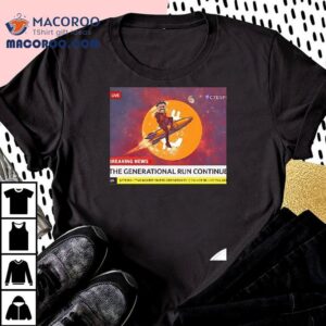 Antonio Brown The Generational Run Continues Shirt
