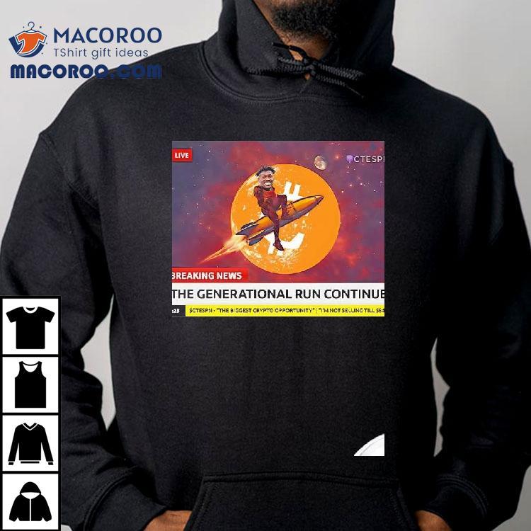 Antonio Brown The Generational Run Continues Shirt Antonio Brown The Generational Run Continues Shirt