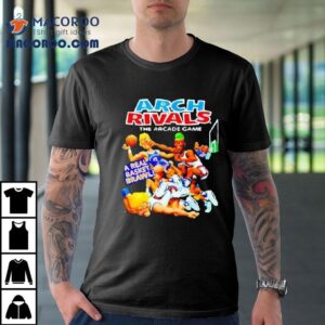 Arch Rivals Arcade Game A Real Basket Brawl Tshirt