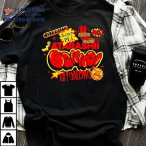 Atarashii Gakko Calling Black Tour Shirt