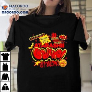 Atarashii Gakko Calling Black Tour Tshirt