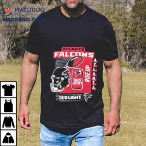 Atlanta Falcons Anheuser Busch Bud Ligh Tshirt